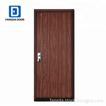 New flush panel steel door